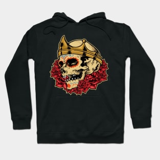 crown skull Hoodie